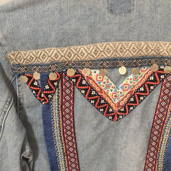 Festival denim jacket - Picture 7 of 16